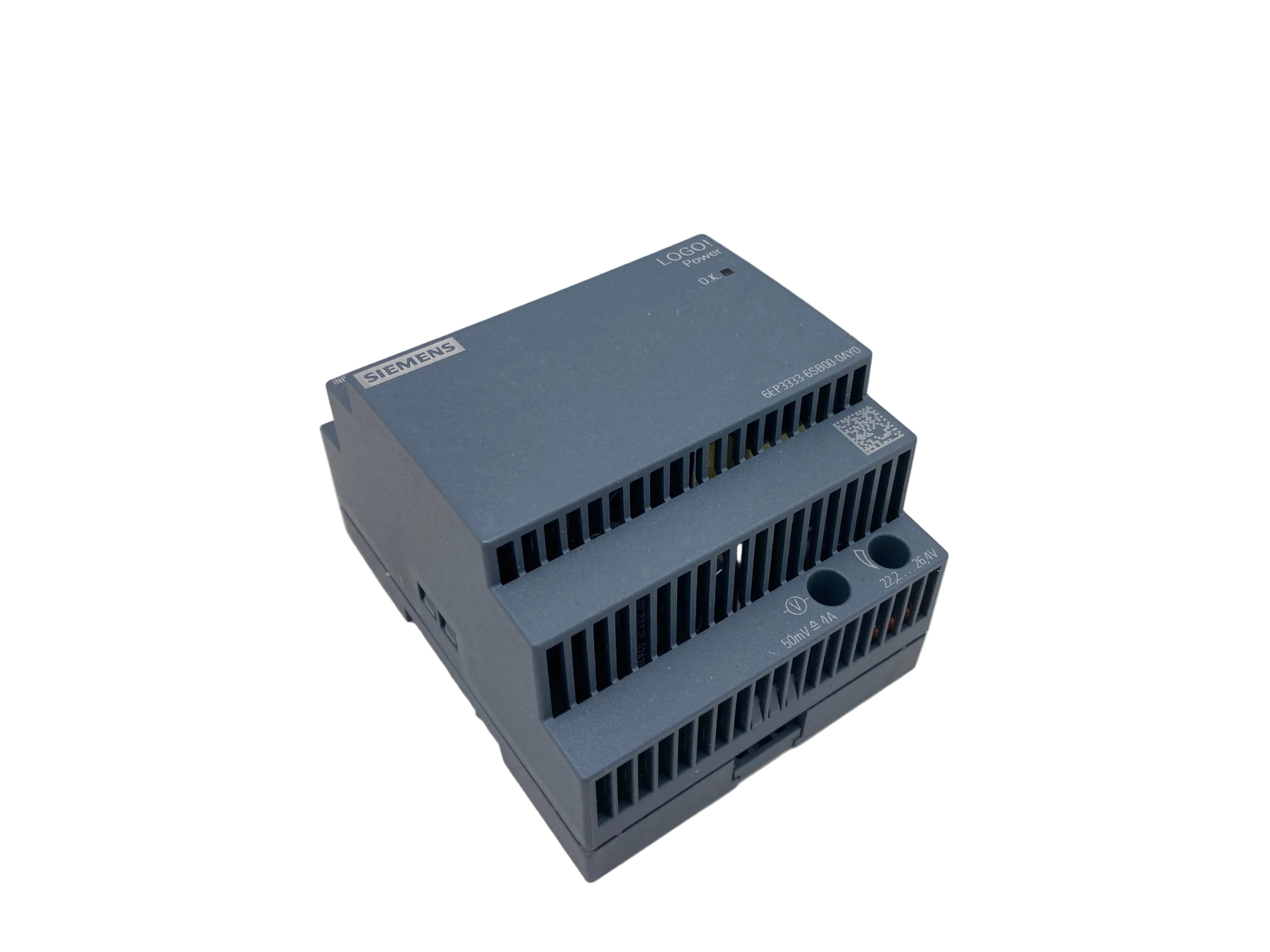 Siemens LOGO!Power 24V 4A Power Supply 6EP3333-6SB00-0AY0 - 96W strømforsyning
