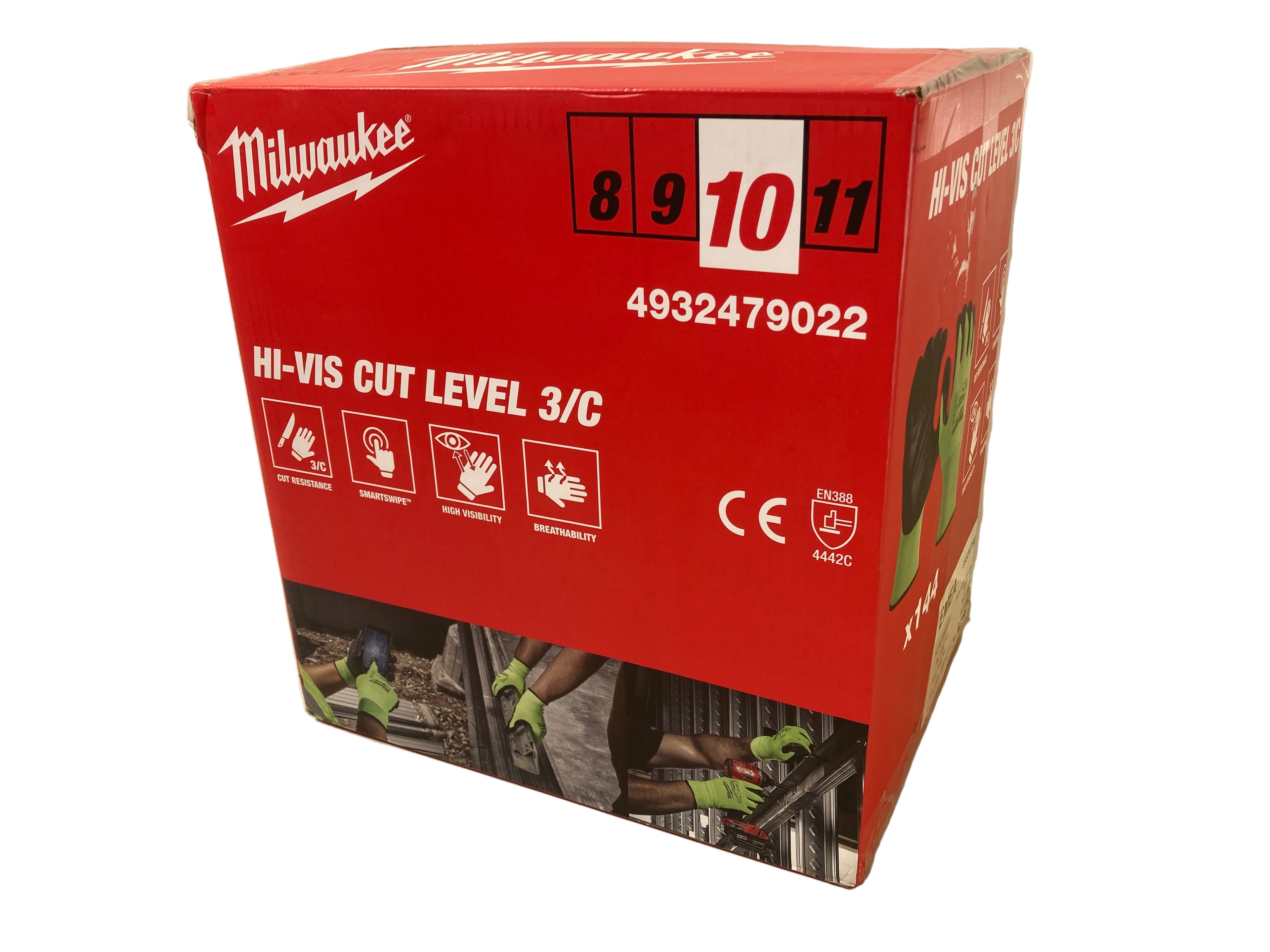 Milwaukee cut level 3/c str.10 144 Par.