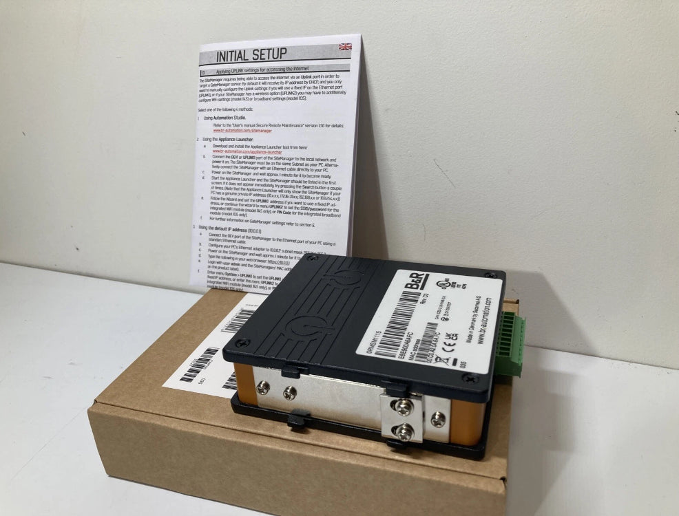 SiteManager B&R 0RMSM1115 Secomea Made in Denmark New. Din rail.  Fast Shipping.