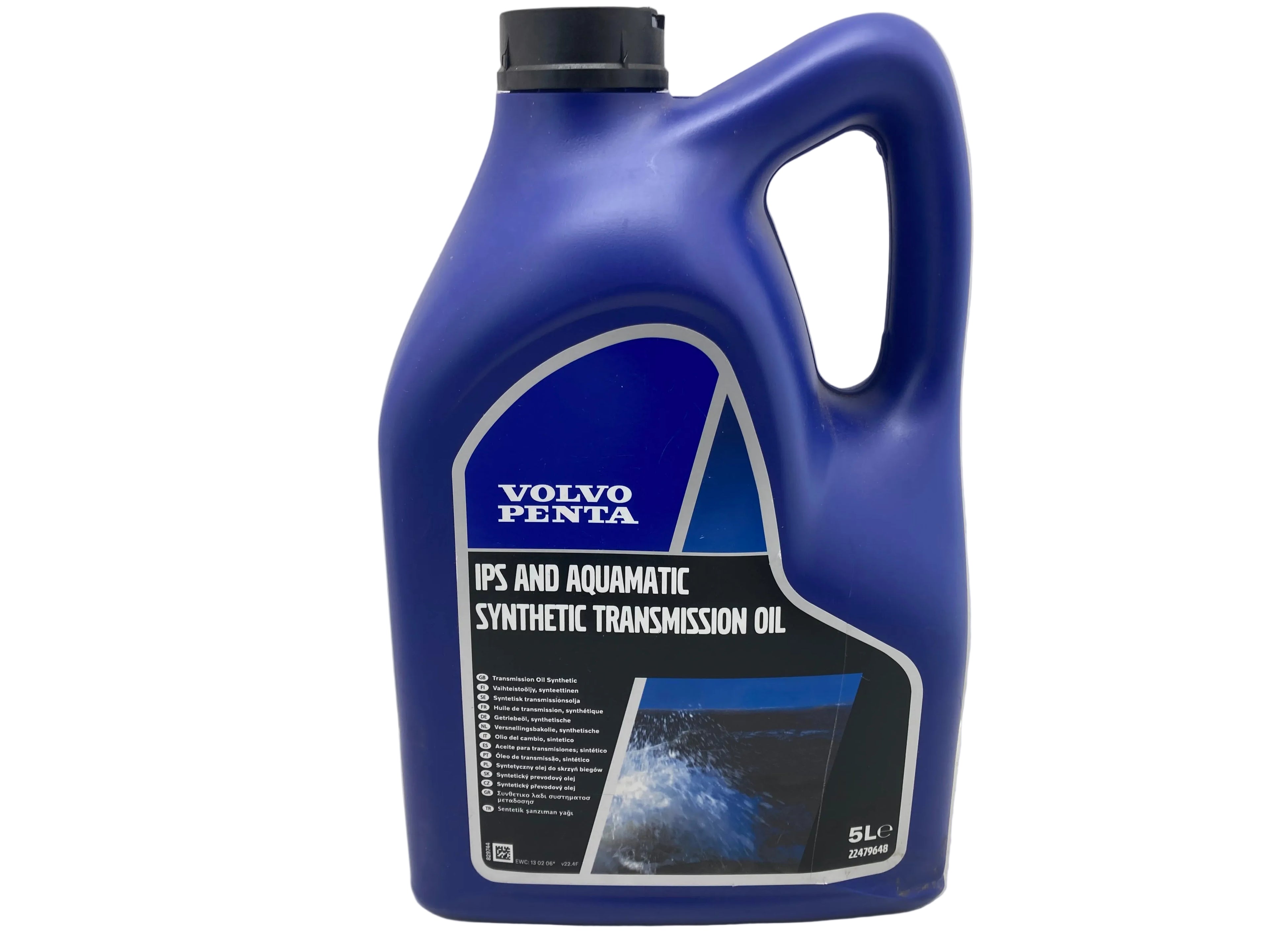Volvo Penta IPS and Aquamatic Synthetic Transmission Oil 5L 22479648 - Professionel transmissionsolie

