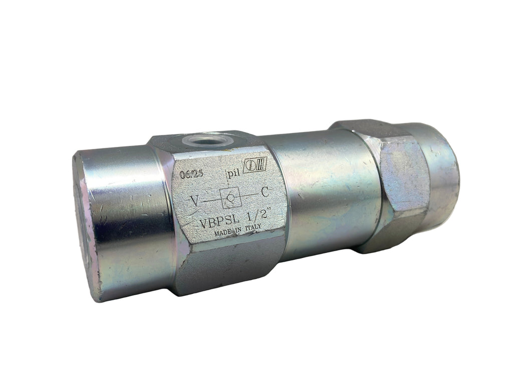 pilotstyrede kontraventil