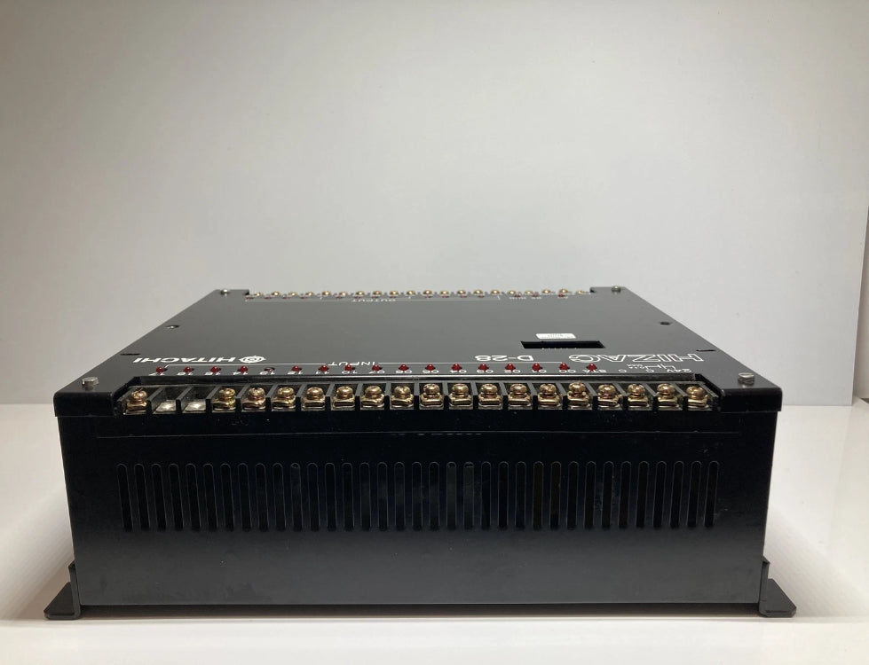 HITACHI HIZAC D-28 programmable controller PLC industrial automation used
