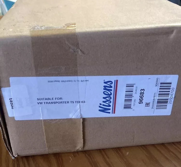 96683 NISSENS Intercooler vw TRANSPORTER T5 TDI 03-