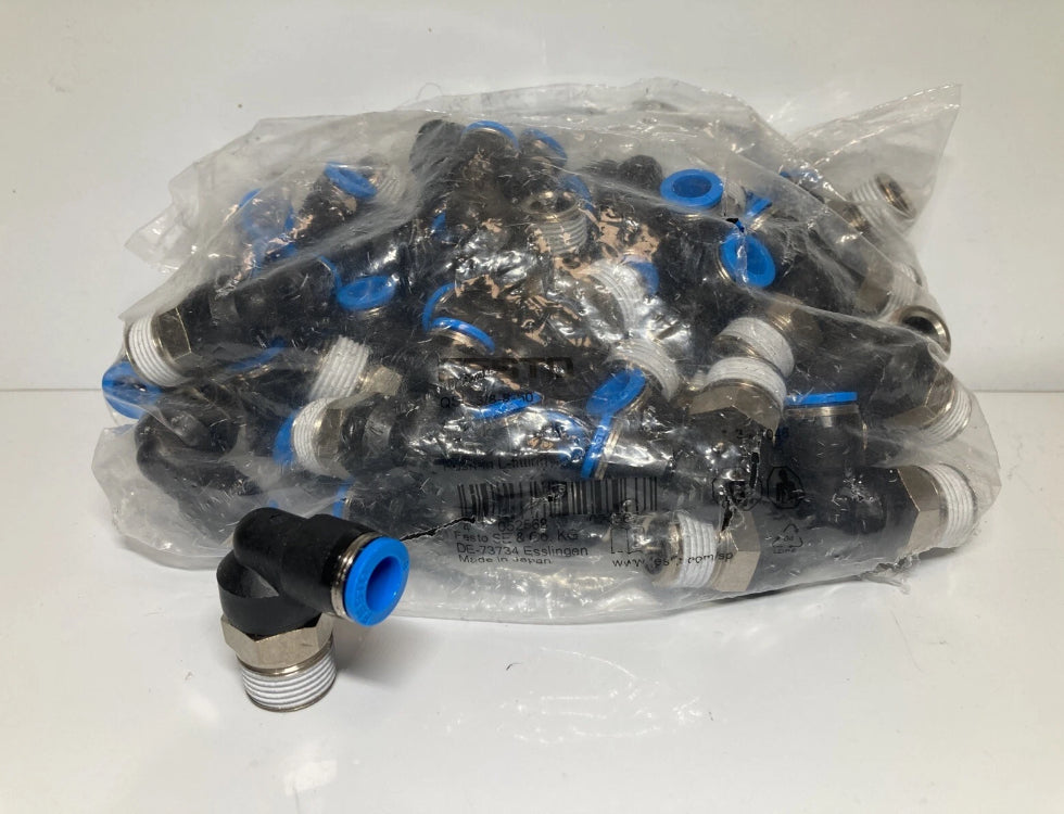 Festo 130735 QSL-3/8-8-50 Push-In L-Fitting . pack of 50 pieces. Fast Shipping.