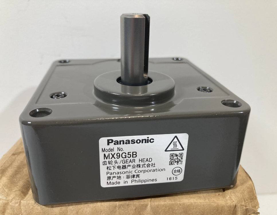 Panasonic Gear head MX9G5B MX9 G5B 1_5 90mm 12mm shaft. (New)