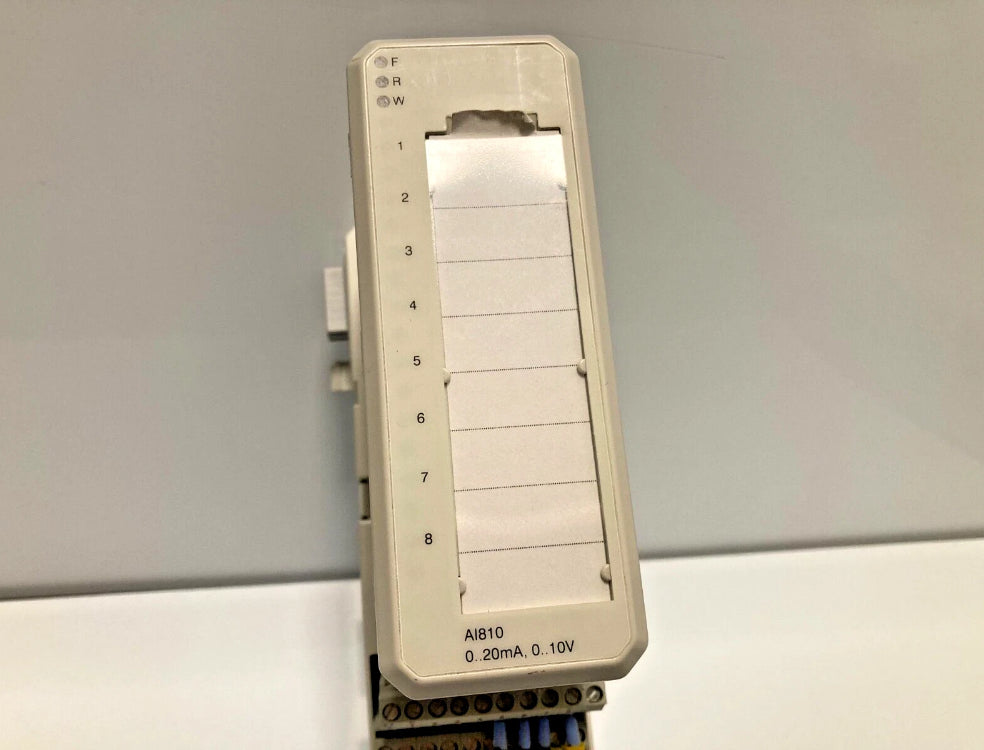 ABB AI810 Analog Input Module (3BSE008516R1) DIN Rail