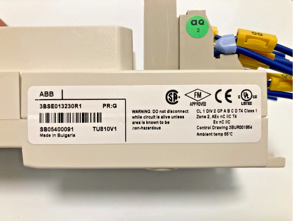 ABB AI810 Analog Input Module (3BSE008516R1) DIN Rail