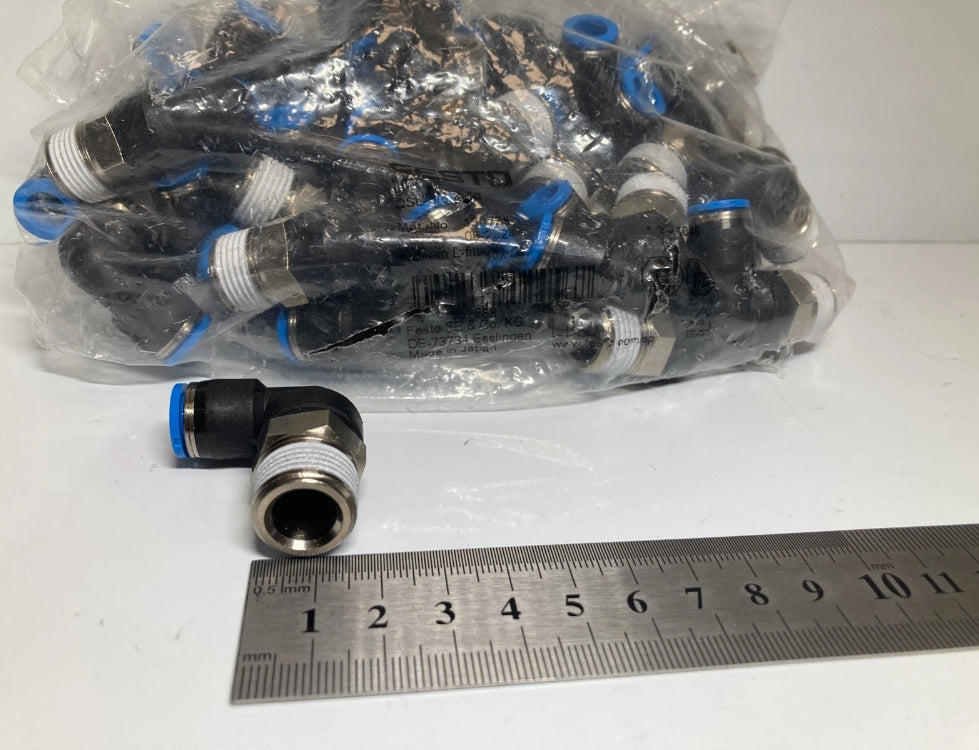 Festo 130735 QSL-3/8-8-50 Push-In L-Fitting . pack of 50 pieces. Fast Shipping.