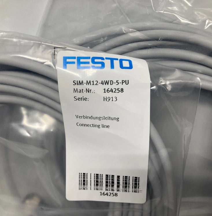 FESTO SIEA-M12B-UI-S 538292 Proximity Switch, SIM-M12-4WD-5-PU 164259 / 164259
