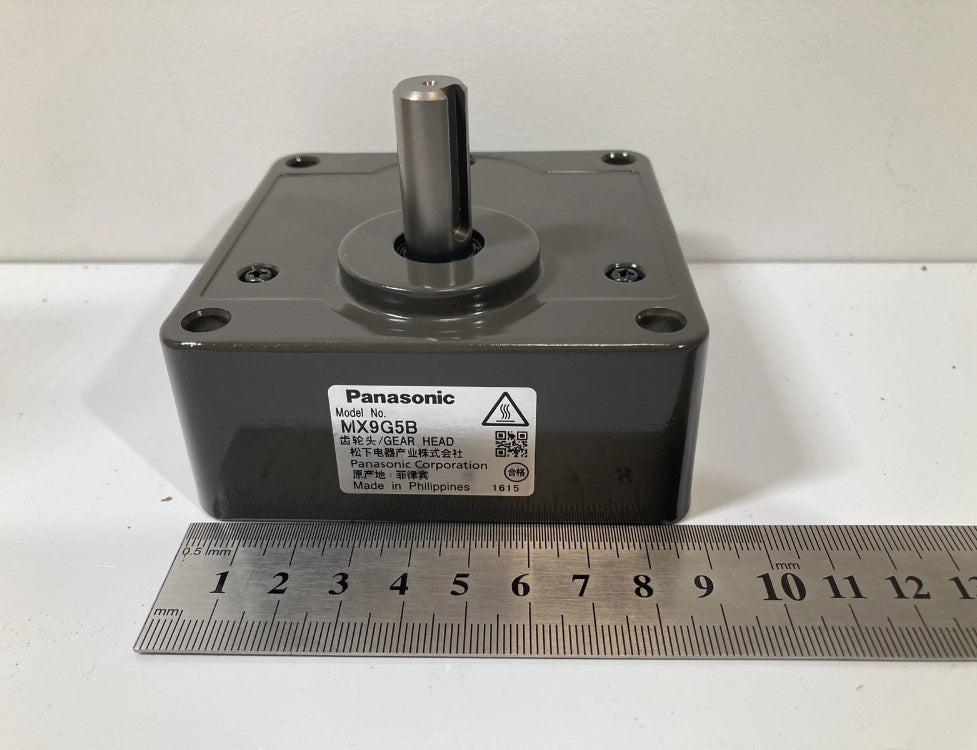 Panasonic Gear head MX9G5B MX9 G5B 1_5 90mm 12mm shaft. (New)