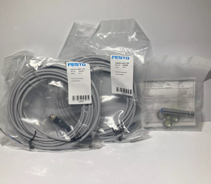 FESTO SIEA-M12B-UI-S 538292 Proximity Switch, SIM-M12-4WD-5-PU 164259 / 164259