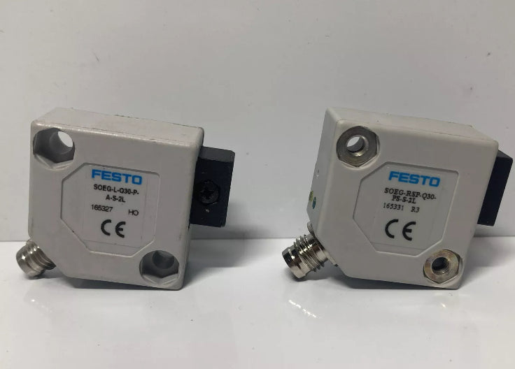 FESTO 165331 SOEG-RSP-Q30-PS-S-2L / 165327 SOEG-L-Q30-P-A-S-2L