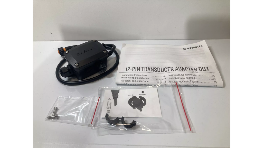 Garmin 010-11613-10 transducer adapter 12-pin sounder

