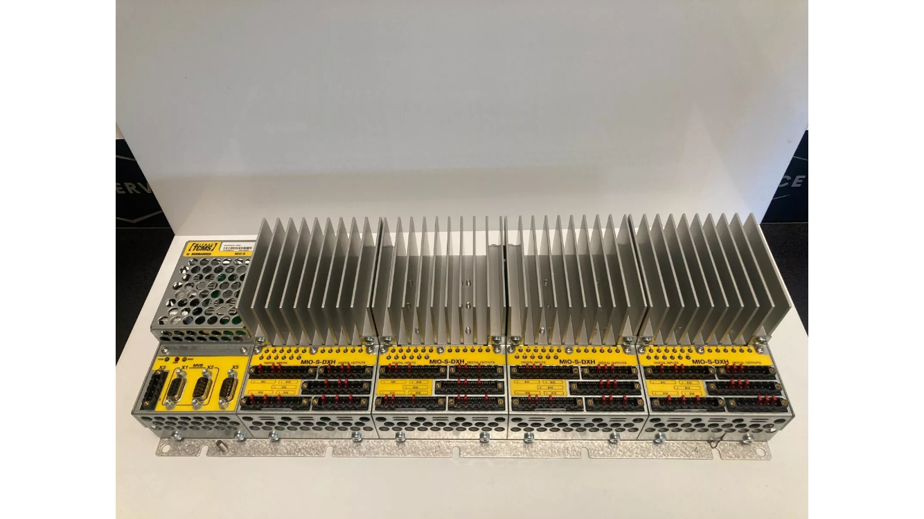 Mitrac TCMS MIO-S DXH Bombardier digital I/O modul til togkontrol
