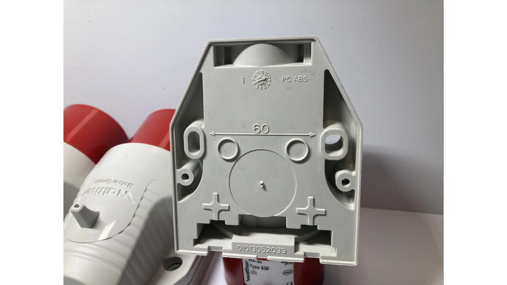 Walther Type 630 CEE-stik 32A 400V IP44 5-polet
