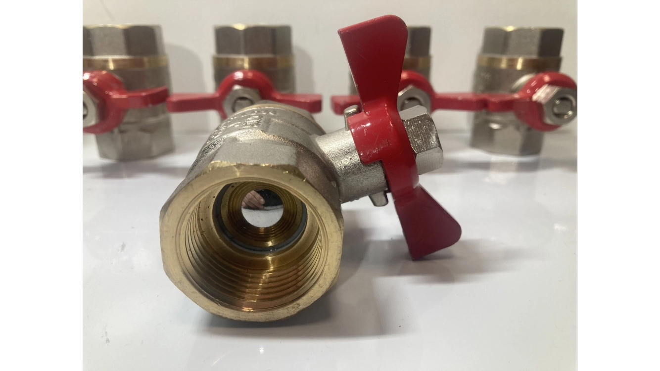 1" CW617N  PN32 DN25 Brass Full Port Ball Valve.