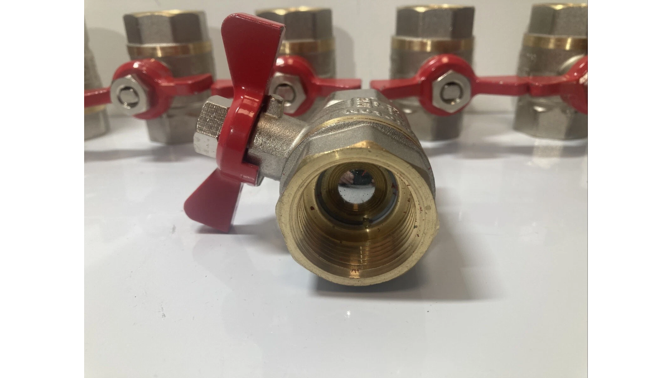 1" CW617N  PN32 DN25 Brass Full Port Ball Valve.